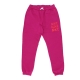 pantalone tuta felpato uomo sportswear hbr-c fleece joggers DYNAMIC BERRY/WHITE