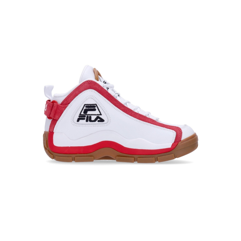 scarpa basket uomo grant hill 2 euro basket mid WHITE/FILA RED