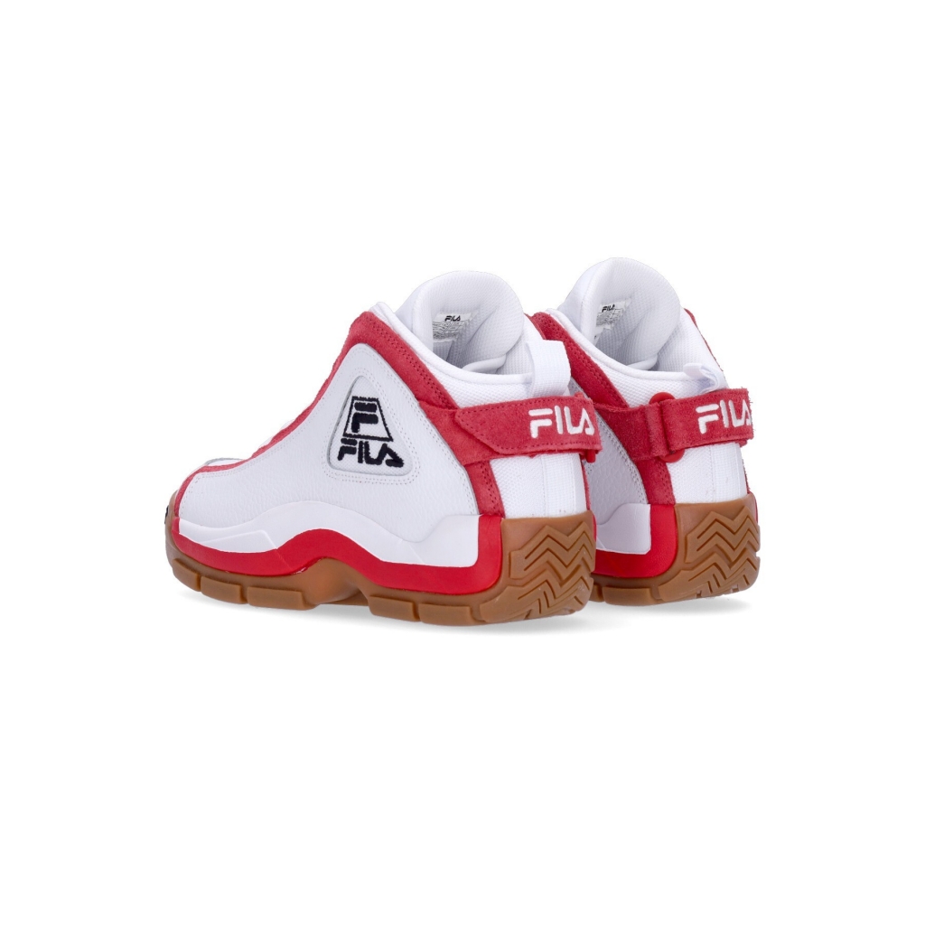 scarpa basket uomo grant hill 2 euro basket mid WHITE/FILA RED