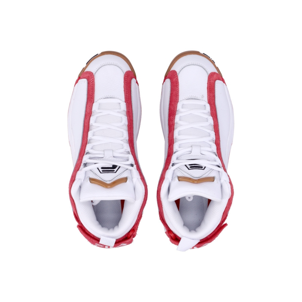 scarpa basket uomo grant hill 2 euro basket mid WHITE/FILA RED