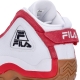 scarpa basket uomo grant hill 2 euro basket mid WHITE/FILA RED