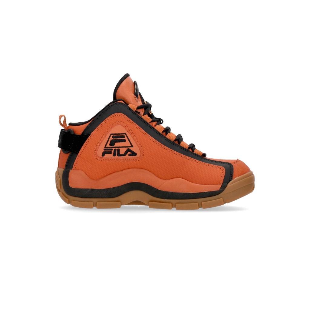 scarpa basket uomo grant hill 2 euro basket mid RUST/BLACK