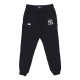 pantalone tuta felpato uomo mlb burnside track pant neyyan JET BLACK