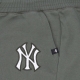 pantalone tuta felpato uomo mlb burnside track pant neyyan MOSS GREEN