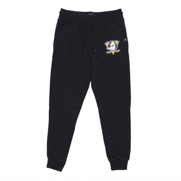 pantalone tuta felpato uomo nhl imprint burnside pant anaduc JET BLACK