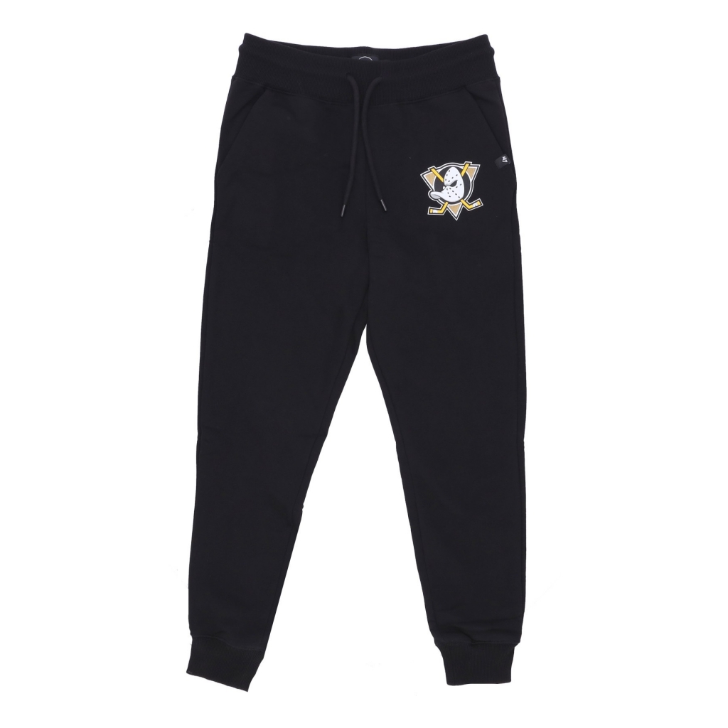 pantalone tuta felpato uomo nhl imprint burnside pant anaduc JET BLACK