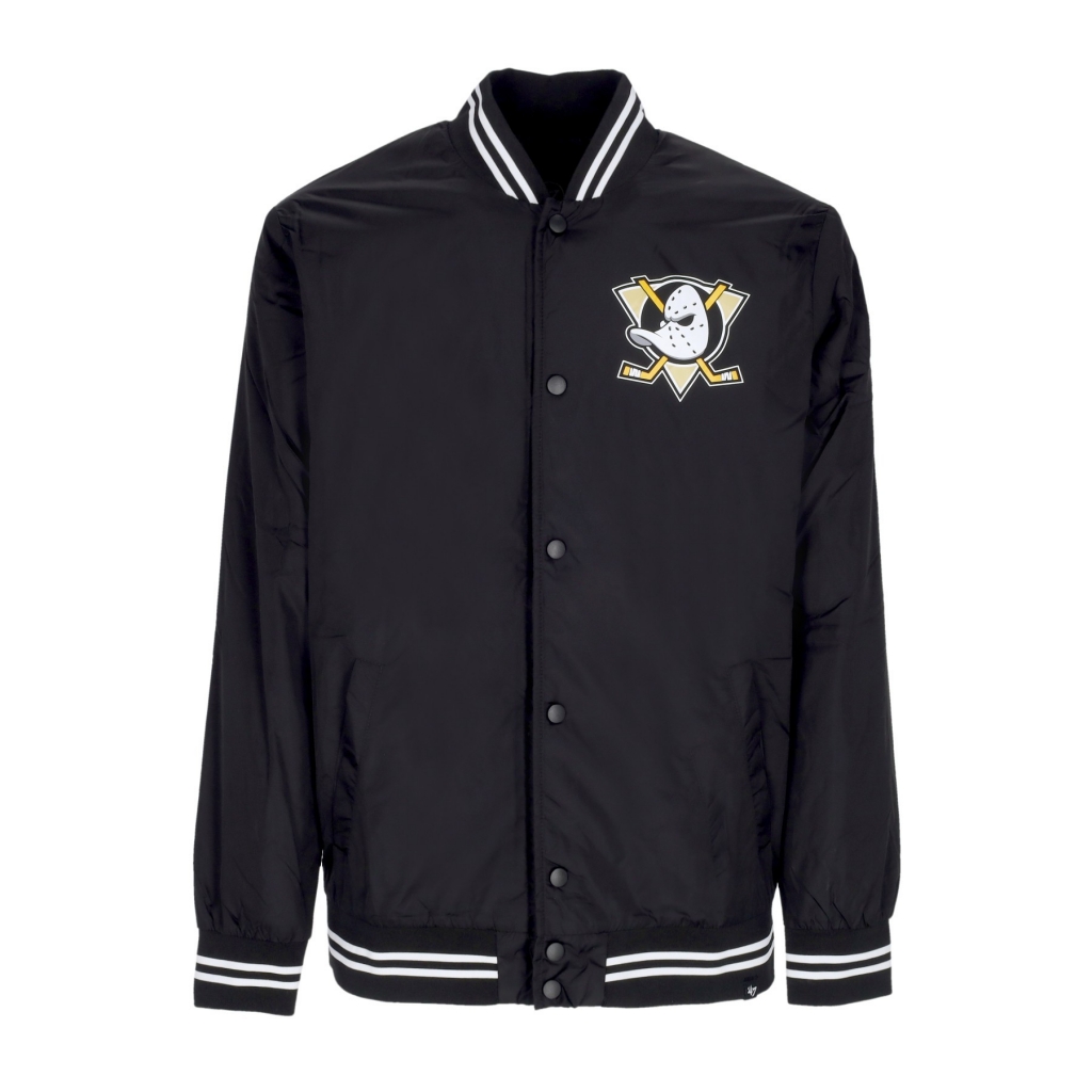 giubbotto bomber uomo nhl drift track jacket anaduc JET BLACK