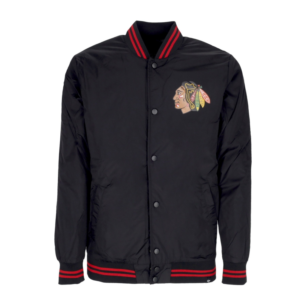 giubbotto bomber uomo nhl drift track jacket chibla JET BLACK