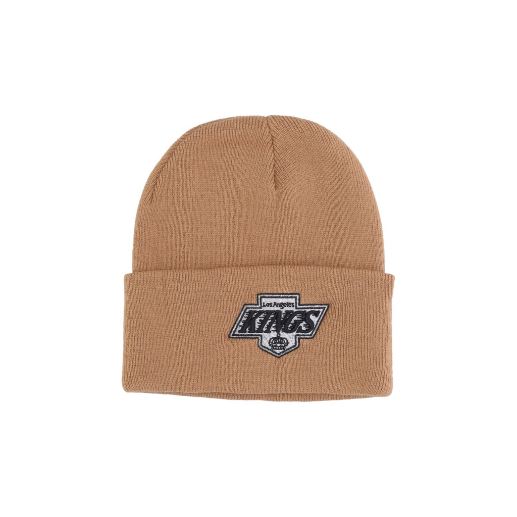 cappello uomo nhl haymaker cuff knit loskin CAMEL