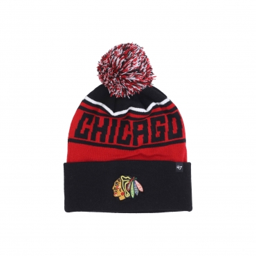 cappello pom pom uomo nhl stylus pom beanie chibla BLACK