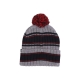 cappello pom pom uomo nhl rexford cuff knit chibla DARK GREY HEATHER