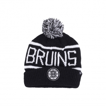 cappello pom pom uomo nhl calgary pom beanie bosbru BLACK