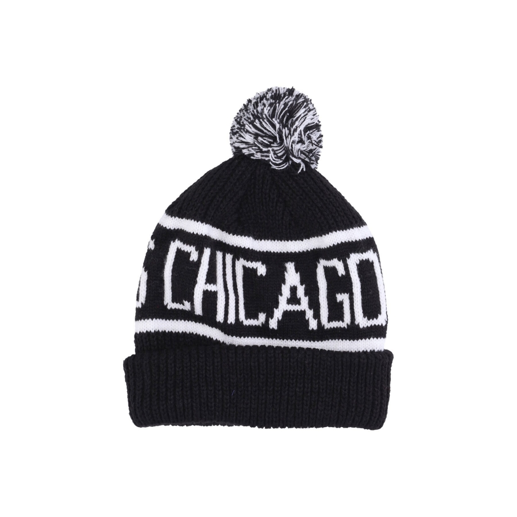 cappello pom pom uomo nhl calgary pom beanie chibla BLACK