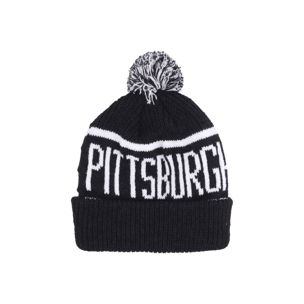 cappello pom pom uomo nhl calgary pom beanie pitpen BLACK