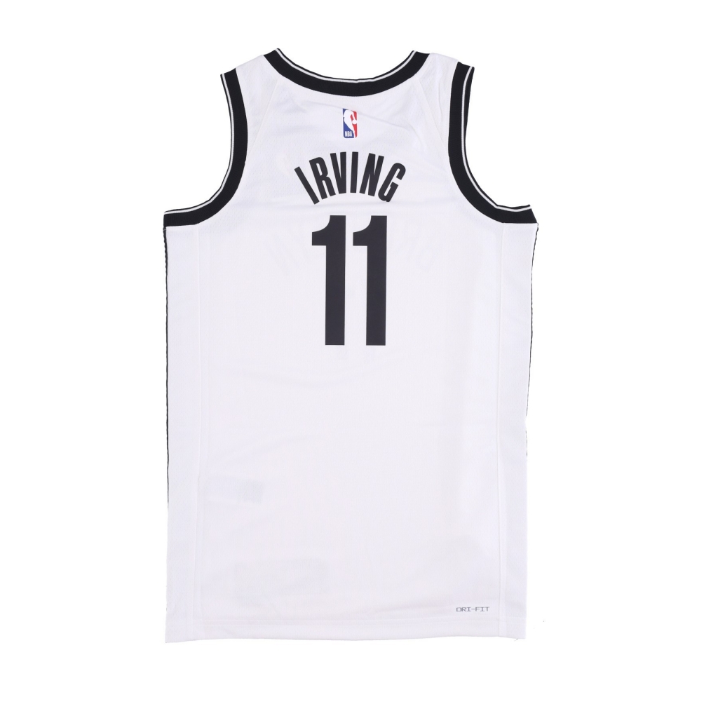 canotta basket uomo nba dri-fit swingman jersey association 2022/23 no 11 kyrie irving bronet WHITE