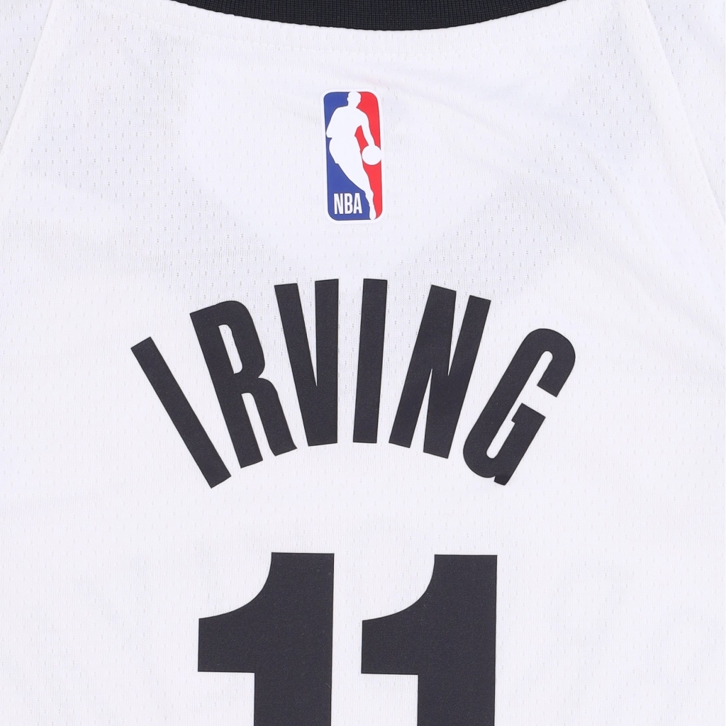 canotta basket uomo nba dri-fit swingman jersey association 2022/23 no 11 kyrie irving bronet WHITE