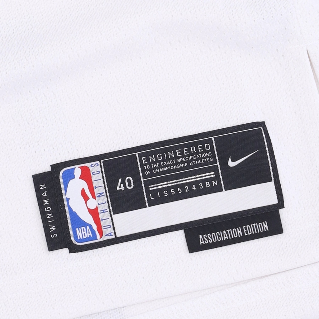 canotta basket uomo nba dri-fit swingman jersey association 2022/23 no 11 kyrie irving bronet WHITE