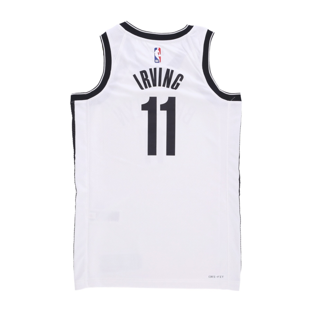 canotta basket uomo nba dri-fit swingman jersey association 2022/23 no 11 kyrie irving bronet WHITE