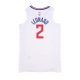 canotta basket uomo nba dri-fit swingman jersey association 2022/23 no 2 kawhi leonard loscli WHITE