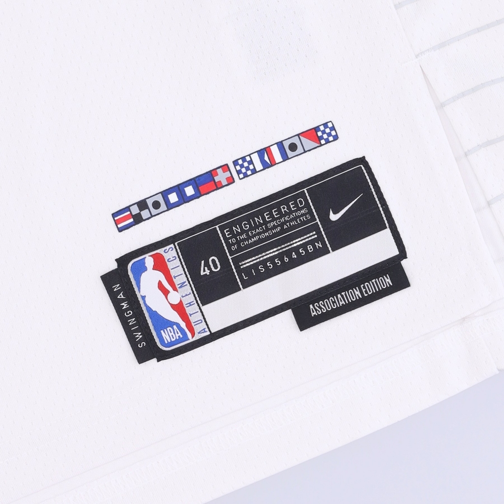 canotta basket uomo nba dri-fit swingman jersey association 2022/23 no 2 kawhi leonard loscli WHITE