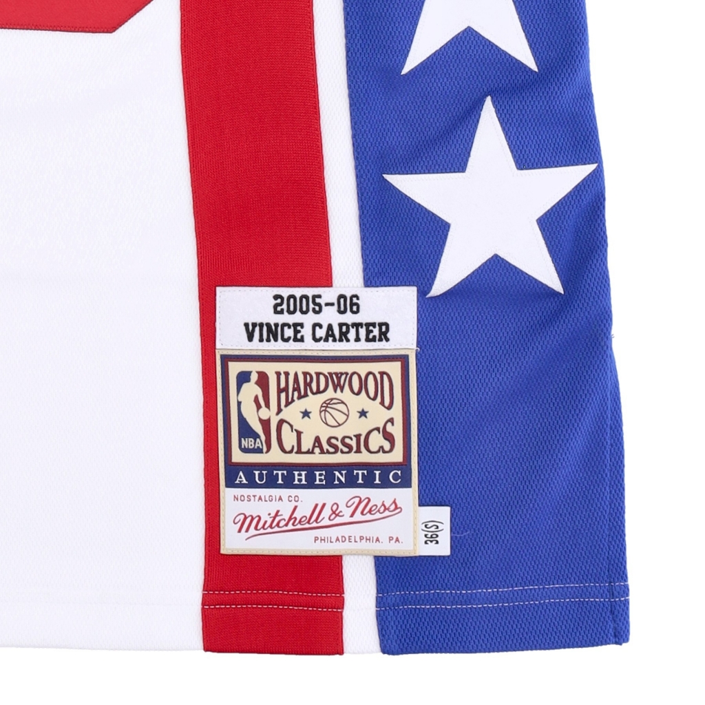 canotta basket uomo nba alternate jersey no 15 vince carter nejnet WHITE/ORIGINAL TEAM COLORS