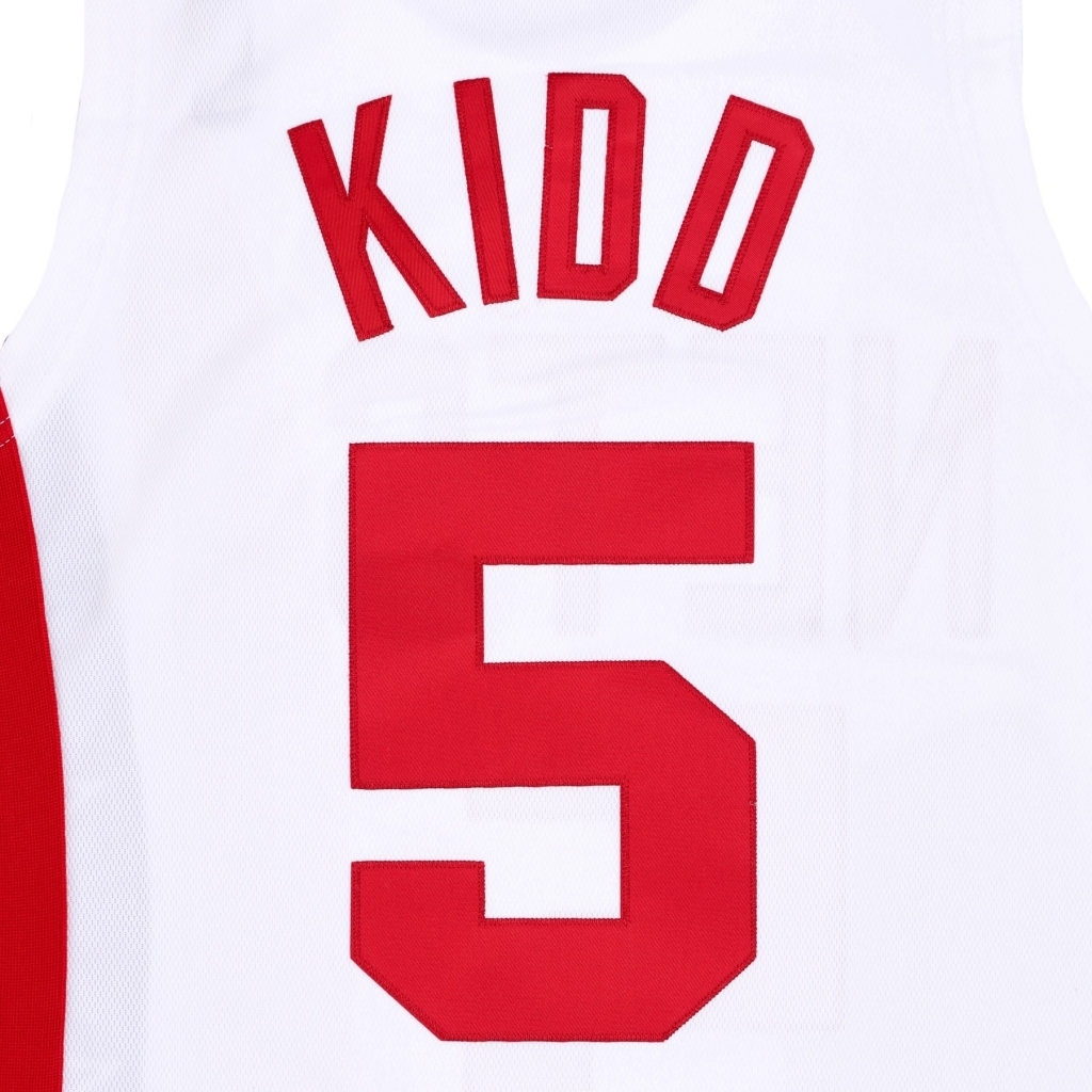 canotta basket uomo nba alternate jersey hardwood classics no 5 jason kidd 2005-06 nejnet WHITE/ORIGINAL TEAM COLORS