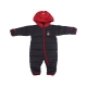 tuta intera neonato baby snowsuit BLACK