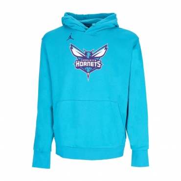 felpa cappuccio uomo nba essential fleece hoodie chahor RAPID TEAL