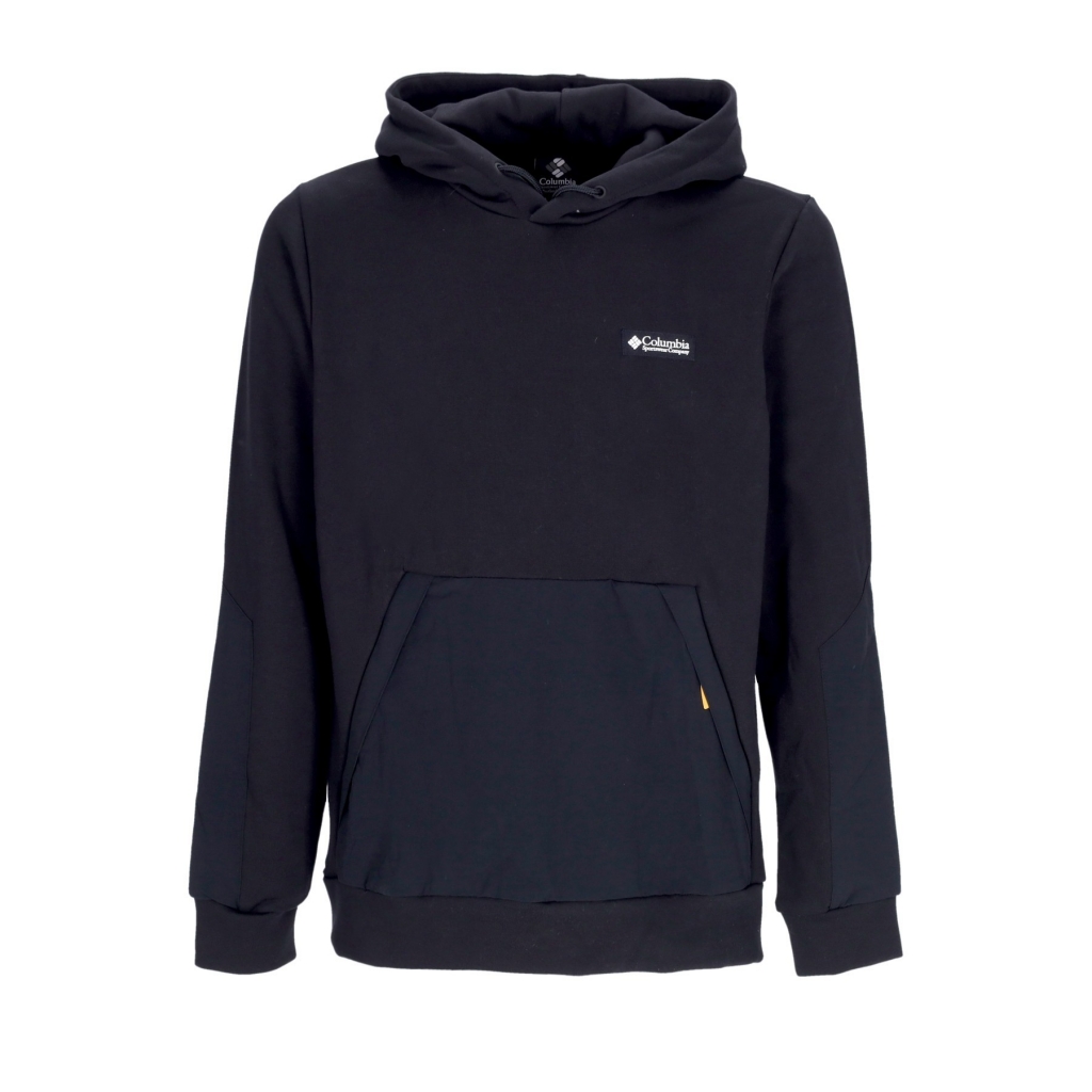 felpa cappuccio uomo ballistic ridge hoodie BLACK