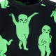 maglione uomo alien dance party knit sweater BLACK