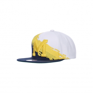 cappellino visiera piatta uomo ncaa paintbrush snapback micwol ORIGINAL TEAM COLORS