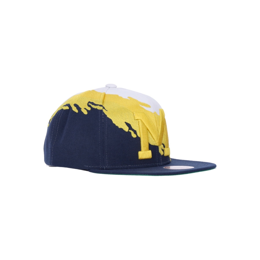 cappellino visiera piatta uomo ncaa paintbrush snapback micwol ORIGINAL TEAM COLORS