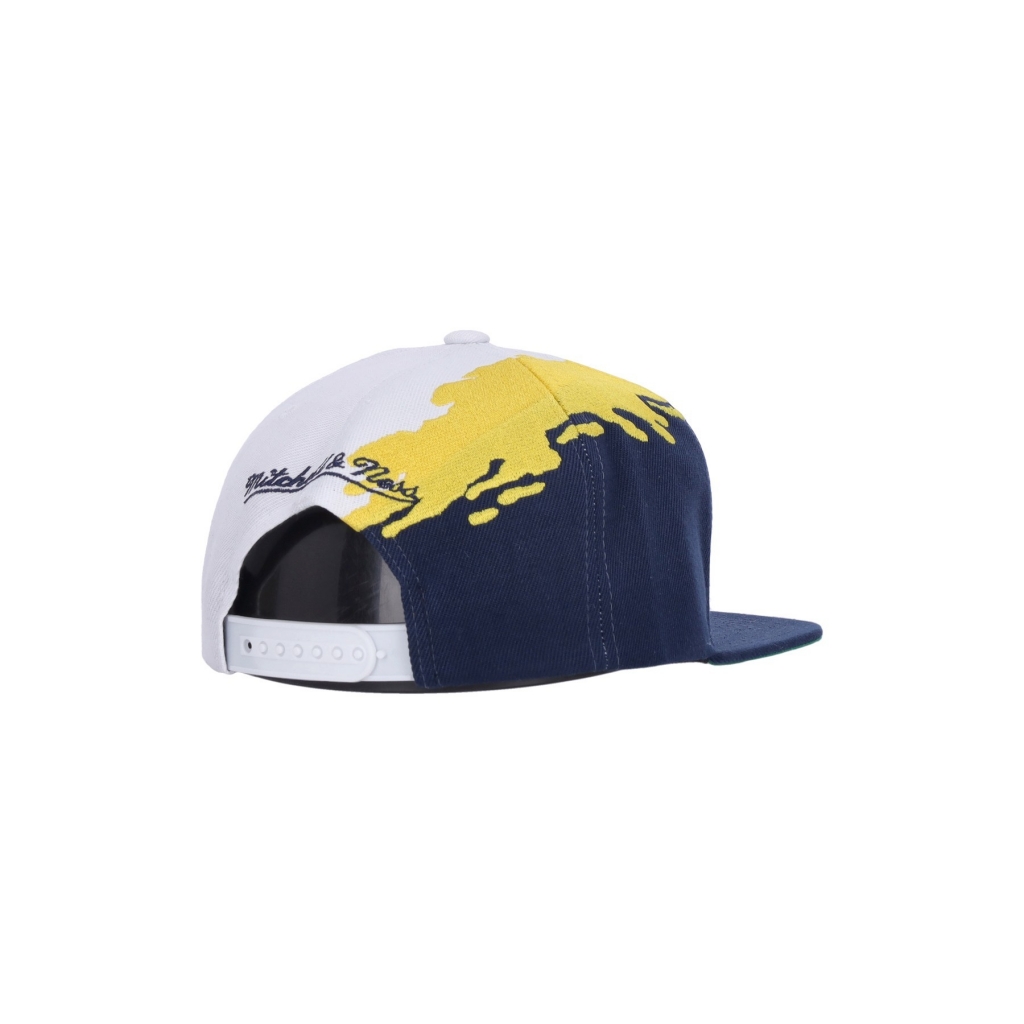 cappellino visiera piatta uomo ncaa paintbrush snapback micwol ORIGINAL TEAM COLORS