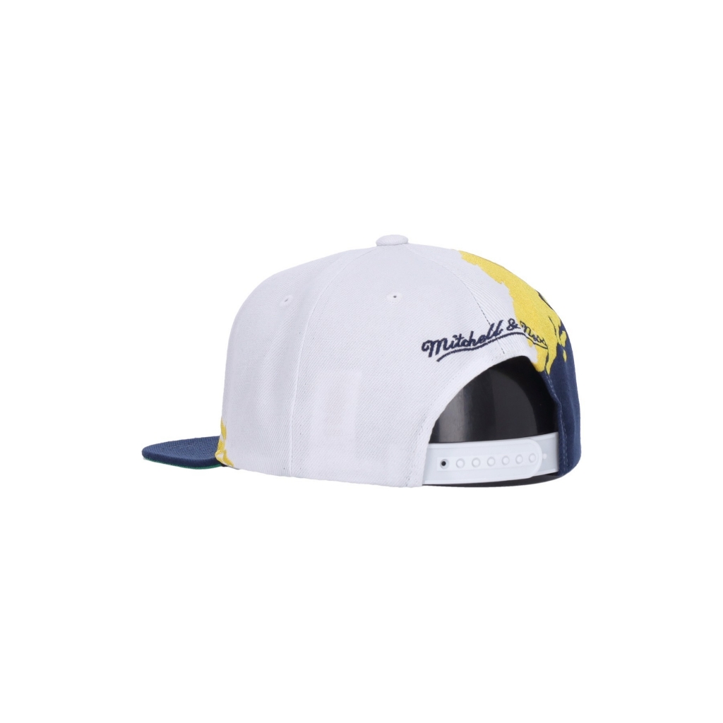 cappellino visiera piatta uomo ncaa paintbrush snapback micwol ORIGINAL TEAM COLORS