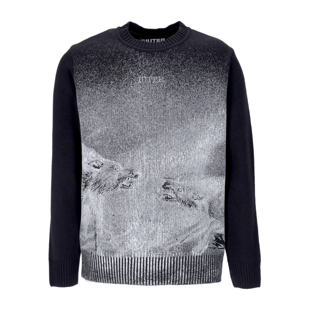 maglione uomo wrangle jumper crewneck BLACK