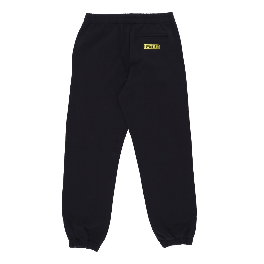 pantalone tuta felpato uomo net sweatpant BLACK