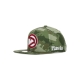 cappellino visiera piatta uomo nba tonal camo stretch fitted hardwood classics atlhaw CAMO GREEN