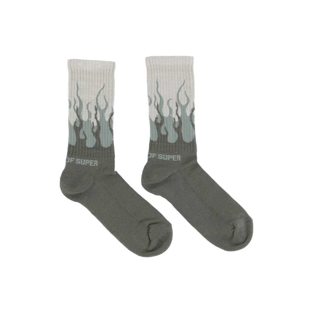 calza media uomo flames socks PETROLEUM