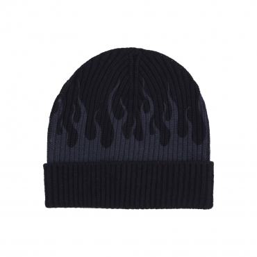 cappello uomo flames beanie BLACK/GREY