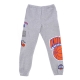 pantalone tuta felpato uomo nba team origins fleece pant hardwood classics neykni GREY HEATHER