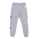 pantalone tuta felpato uomo nba team origins fleece pant hardwood classics saaspu GREY HEATHER