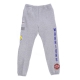 pantalone tuta felpato uomo nba team origins fleece pant hardwood classics golwar GREY HEATHER