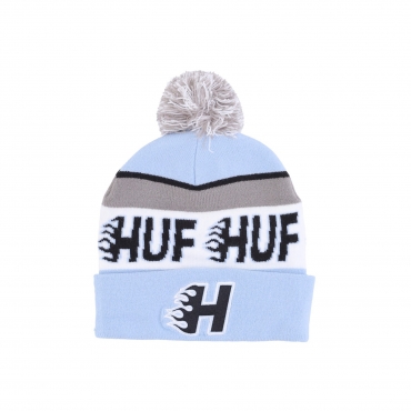 cappello pom pom uomo enforcer pom beanie LIGHT BLUE