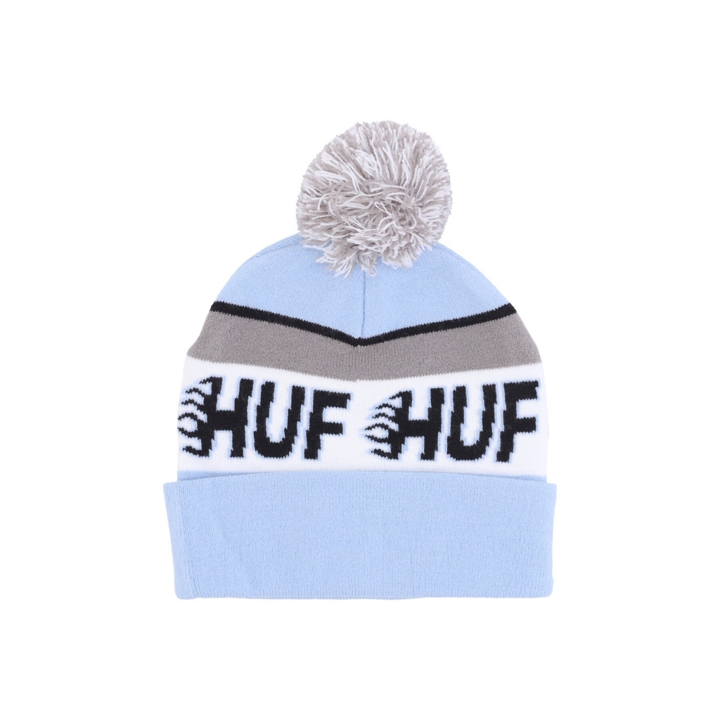 cappello pom pom uomo enforcer pom beanie LIGHT BLUE