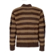 maglione donna shroom jacquard knit sweater BROWN