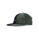 cappellino visiera piatta uomo marina cord 6 panel hat FOREST GREEN