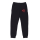 pantalone tuta felpato uomo stencil sweatpant BLACK