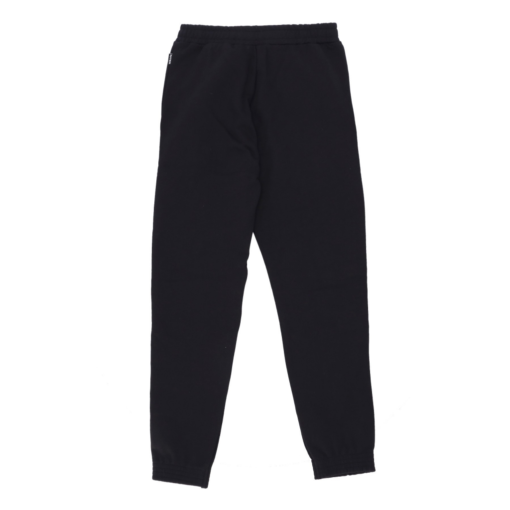 pantalone tuta felpato uomo stencil sweatpant BLACK