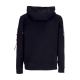 felpa leggera cappuccio uomo nasa voyager hoodie BLACK