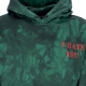 felpa leggera cappuccio uomo terminator hoodie TIE DYE GREEN